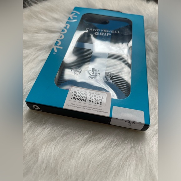 Blue Candyshell Grip Speck Phonecase (iPhones 6s Plus, 7 Plus & 8 Plus) - Picture 2 of 5